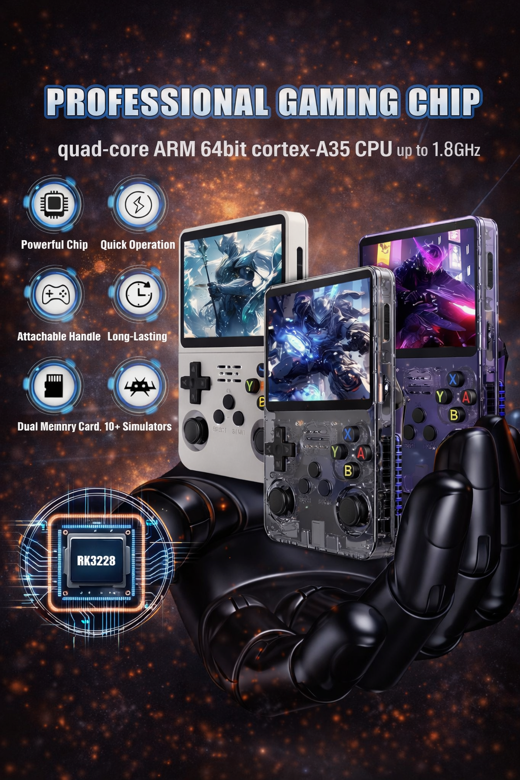 R36S Console Game